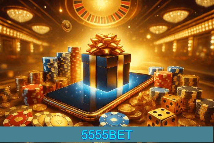 Bônus de cassino móvel 5555BET com apostas online